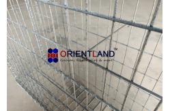 China Square / Rectangular Hole Welded Gabion Baskets For Landscaping Quick Install supplier