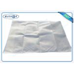 Nonwoven Airplane Pillow Cover Non Woven Fabric Bags ITTC Certificate 40 Cm * 40 Cm for sale