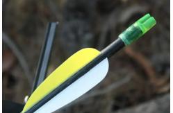 China Light Durable Sport Use Fibreglass Arrow FRP Solid Rod Black Colour supplier