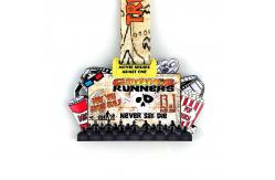 China UV Printing Fun Custom Running Medals / personalized race medals supplier