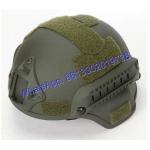 Night Vision Goggles Compatibility MICH2000 Ballistic Helmet UHMWPE OR Aramid 1.4 Kg for sale
