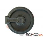 Hardness Layer Depth Mini Excavator Front Idler With Stainless Steel Material for sale