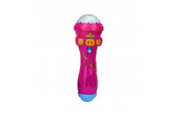 China Customized Toy Light Flashing Projection Wireless Microphone Torch Shape Cute Glow Toy supplier
