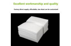 China White EPE Buffer Bags Shockproof EPE Foam Pouch 8*10cm supplier
