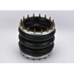 360306H-3 Triple Convoluted Industrial Air Spring Plate Dia 347mm Air Bag With Flange for sale