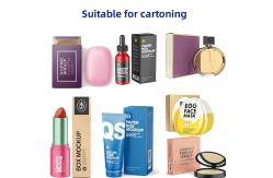 China 120L Automatic Box Packing Machine For Lipstick Cosmetic Vertical Cartoner supplier