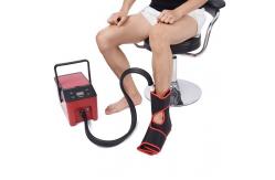 China 50db Ankle Ice Compression Machine , PVC Ice Therapy Machine For Ankle supplier