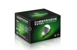 China Eco - friendly Led  Light Bulb Paper Packaging Box With Custom Printed Logo supplier