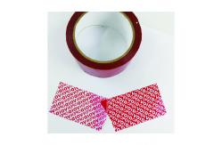 China Tamper Resistant Single Sided Security Packaging Tape For Box Sealing supplier