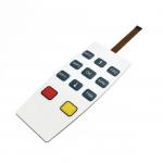 FPC Membrane Switch with Flexible Printed Circuitry Keypad and Metal Dome Components
