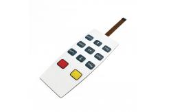 China FPC Membrane Switch with Flexible Printed Circuitry Keypad and Metal Dome Components supplier