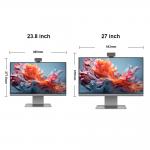 Universal Input 23.8 Inch Aio Barebone Core I7 All In One Pc for Gaming Curved Led Computer for sale