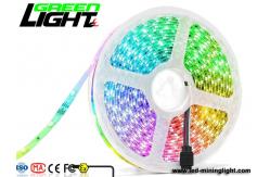 China 12W IP65 RGB SMD5050 LED Flexible Strip Lights supplier