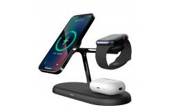 China T256 All In One Multi-functional Wireless Charger With LED Night Light supplier