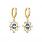 Bohemian Turkish Evil Eye Earrings