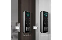 China Ble TTlock Waterproof Smart Lock Aluminum Alloy Card Power Emergency Key supplier