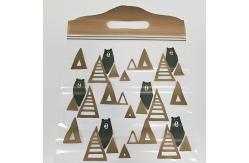 China Custom Printed Stand Up Bone Bags - 100pcs/Bag, Food Grade PE supplier