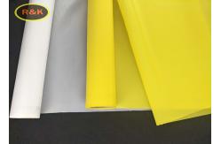 China 70T 80T 90T 200 Screen Printing Mesh Roll , Polyester Mesh Screen Acid Resistance supplier