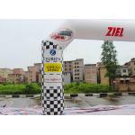 Outdoor Custom Inflatable Arch PLD - SA With Lighting System / Banners