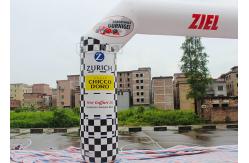 China Outdoor Custom Inflatable Arch PLD - SA With Lighting System / Banners supplier