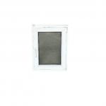 Three Cavity White PVC Casement Window With Sinking Drainage System