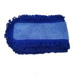 13x62cm Dusting Tassels Blue Microfiber Wet Mop Pad For Cleaning Household for sale