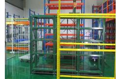 China Roll Out Injection Mold Racks Customized Tool Storage With Manual Movable Carriage supplier