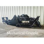 High Strength Mechanical Grapple For Various Excavator Grabbing Wood Log Stone for sale