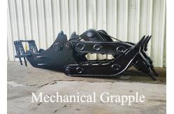 China High Strength Mechanical Grapple For Various Excavator Grabbing Wood Log Stone supplier