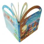 Cardboard Fairy Tale Books For Kids Baby With Handle Film Lamination for sale