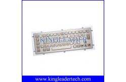 China NEMA4 High Vandal-Proof Industrial Mini Metal Keyboard For Kiosk Applications supplier