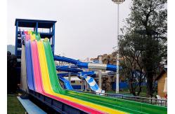 China Customized Mat Racer Water Slide FRP Fiberglass Large Water Slides For Adults supplier