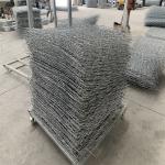 Low Carbon Iron Wire 2.0mm-4.0mm Gabion Basket Retaining Walls Antirust for sale