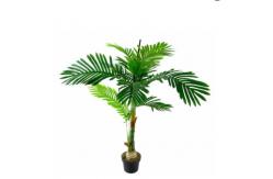 China Fire Proof 150cm Height Artificial Drynaria Tree Real Wooden Trunk supplier