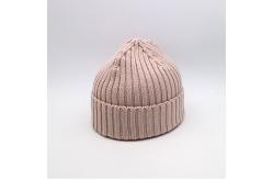 China Adults Knit Beanie Hats Polyester Fabric Circumference 58CM,Soft & Warm supplier