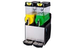 China Dual Bowl Margarita Slush Frozen Drink Machine Air Cooling Auto Control CE supplier