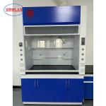 Dark Blue Laboratory Fume Hood With Lower Noise Blower For Ventilation System for sale