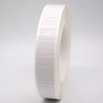 20mmx4mm Adhesive White Labels 1mil  White Gloss High Temperature Resistant Polyimide Label for sale