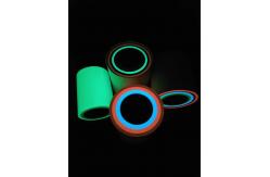China Anti Slip Luminous Adhesive Tape Green Marking PET Film Retro Reflectivity Pavement supplier
