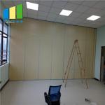 Hotel Acoustic Operable Partition Movable Fireproof Folding Partition Walls Door In Manila for sale