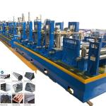 Square Metal Pipe Making Machine Aluminium Alloy Steel 450mm-550mm