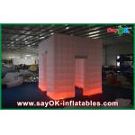 Inflatable Party Decorations White Portable Inflatable Photo Booth , Durable Inflatable Party Tent for sale