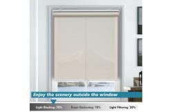 China Waterproof Polyester Home Window Roller Blinds Textile Sunscreen Fabric supplier