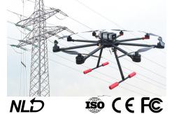 China GPS 720P 8 Rotors Unmanned Aerial Vehicle Drone To Stringing Power Line supplier