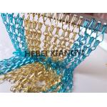 300mm Length Metal Chain Curtain Hanger Frame Type Outer Door Mesh Different Patterns for sale