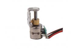 China Small Slider Stepper Motor 4.6VDC 6mm Miniature Linear Motor supplier