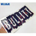 Wholesale Factory Bulk Custom Brand Iron on Size Tag Garment Washing Instruction Heat Transfer Neck Labels for Clothing for sale