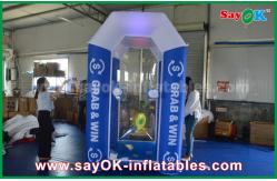 China LED light Money Graber Machine For Promotion / Advertising / Amusement supplier