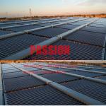 Solar Water Heater Vacuum Tube Solar Collector , Evacuated Tube Collector 2000L Solar Water Heater for sale