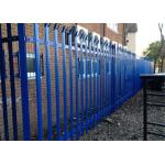 China Hot Dipped Galvanized European 2.4m Palisade Fencing Stainless Steel for sale
